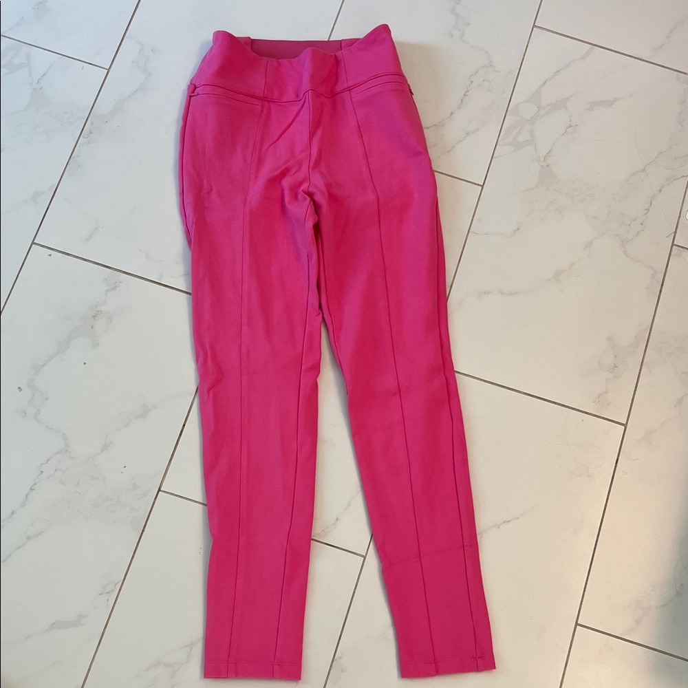 Betabrand Vibrant Pink Leggings